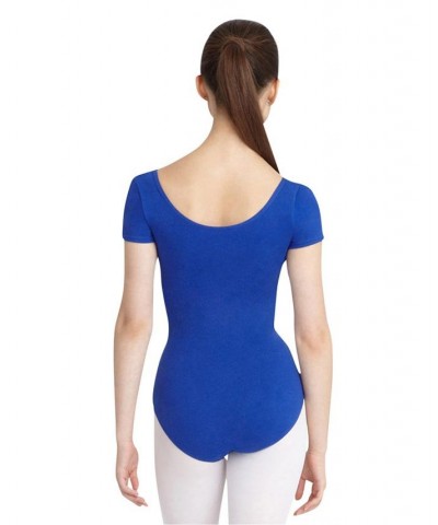 Short Sleeve Leotard Hunter $20.36 Tops