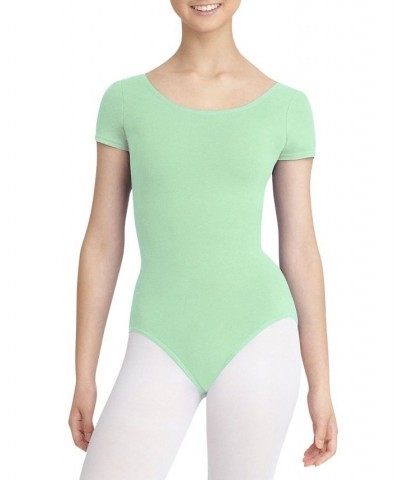 Short Sleeve Leotard Hunter $20.36 Tops