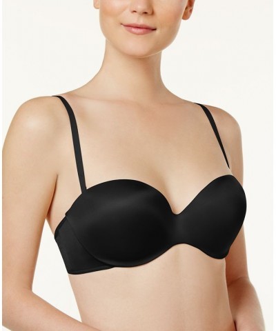 Strapless Extra Coverage Shaping Underwire Bra 9472 Black $30.16 Bras