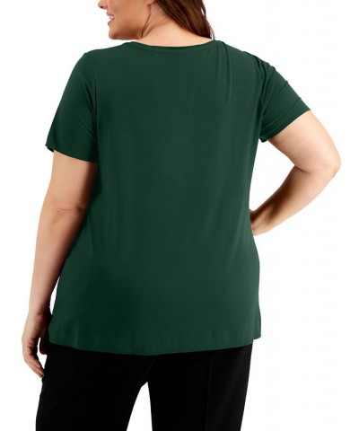 Plus Size Knit Top Cedar Balsam $12.20 Tops