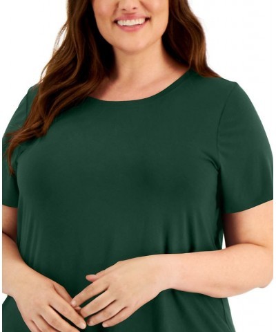 Plus Size Knit Top Cedar Balsam $12.20 Tops