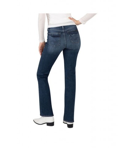 Women's The Curvy High Rise Bootcut Jeans Indigo $32.45 Jeans