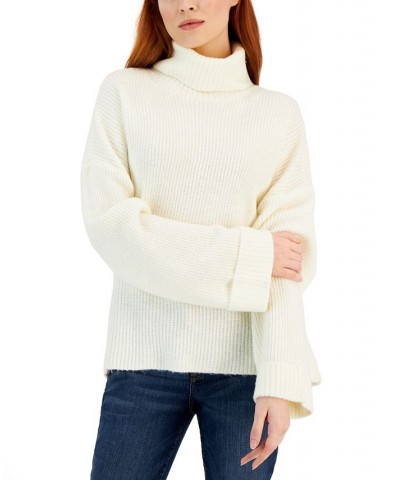 Women's Easy Pull-On Cowlneck Sweater Ivory/Cream $24.30 Sweaters