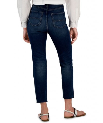 Women's High-Rise Straight Ankle Jeans Timor Wash $17.38 Jeans