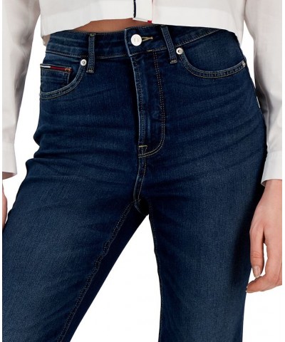 Women's High-Rise Straight Ankle Jeans Timor Wash $17.38 Jeans