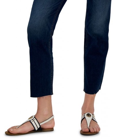 Women's High-Rise Straight Ankle Jeans Timor Wash $17.38 Jeans