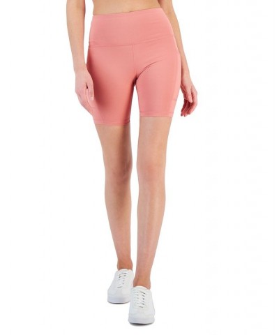 Petite Compression 7" Bike Shorts Pink $13.08 Shorts