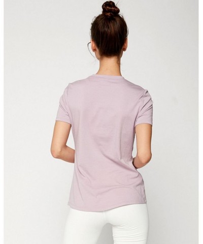 Pima Go Short Sleeve Tee for Women Light/Pastel Purple $26.68 Tops