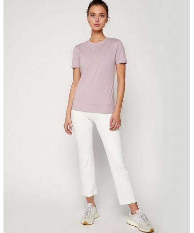 Pima Go Short Sleeve Tee for Women Light/Pastel Purple $26.68 Tops