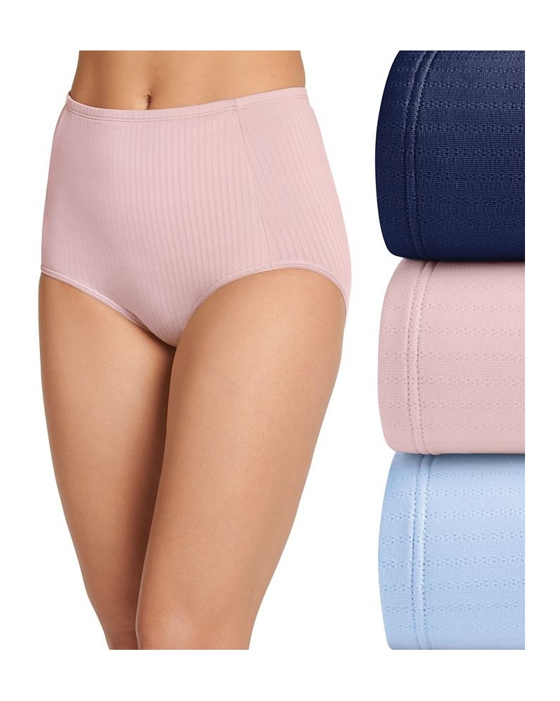 Women's 3-Pk. Smooth Effects French-Cut Pointelle Brief 1740 Justpastmd $14.15 Panty