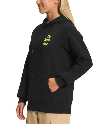 Women's Brand Proud Pullover Hoodie Black $33.00 Tops