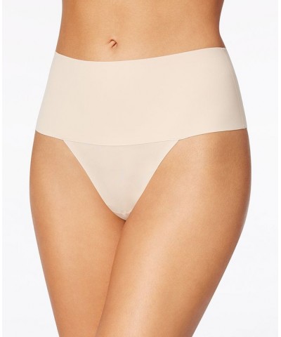 Women's Undie-tectable Thong SP0115 Tan/Beige $18.36 Panty