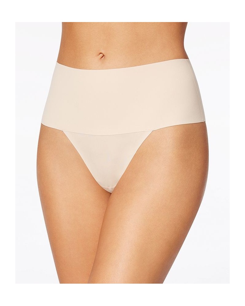 Women's Undie-tectable Thong SP0115 Tan/Beige $18.36 Panty