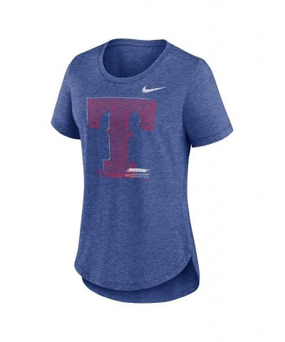 Women's Heather Royal Texas Rangers Touch Tri-Blend T-shirt Heather Royal $26.09 Tops