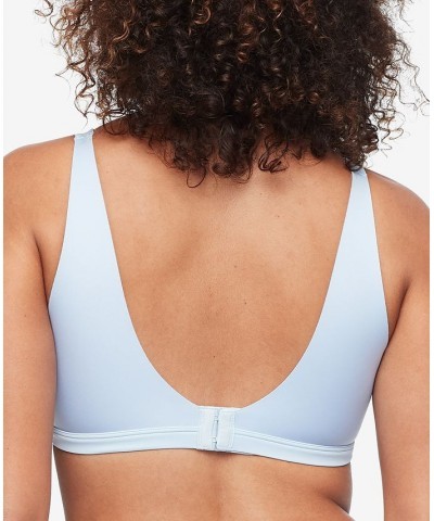 Warners No Side Effects Underarm and Back-Smoothing Comfort Wireless Lightly Lined T-Shirt Bra RA2231A Cashmere Blue $15.67 Bras