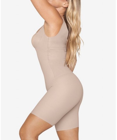 Women's Undetectable Step-In Mid-Thigh Body Shaper Tan/Beige $44.65 Shapewear