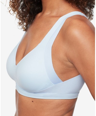 Warners No Side Effects Underarm and Back-Smoothing Comfort Wireless Lightly Lined T-Shirt Bra RA2231A Cashmere Blue $15.67 Bras