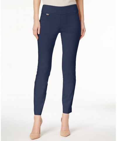 Petite Tummy-Control Pull-On Skinny Pants Petite & Petite Short Modern Navy $19.59 Pants