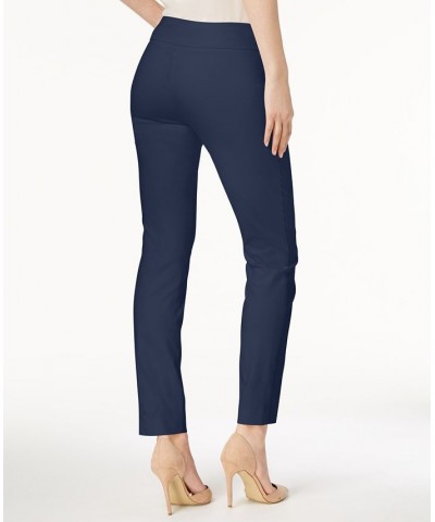 Petite Tummy-Control Pull-On Skinny Pants Petite & Petite Short Modern Navy $19.59 Pants