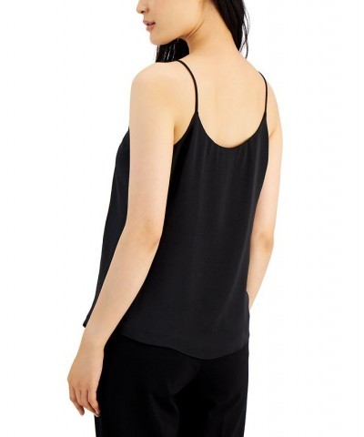 Women's Scoop-Neck Camisole Black $21.56 Tops