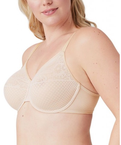 Visual Effects Minimizer Bra 857210 Up To I Cup Tan/Beige $32.80 Bras