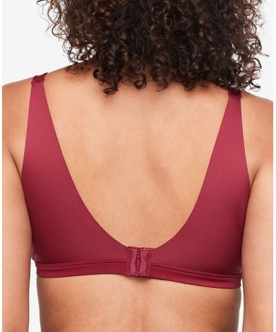 Warners No Side Effects Underarm and Back-Smoothing Comfort Wireless Lightly Lined T-Shirt Bra RA2231A Raspberry Jam $15.67 Bras