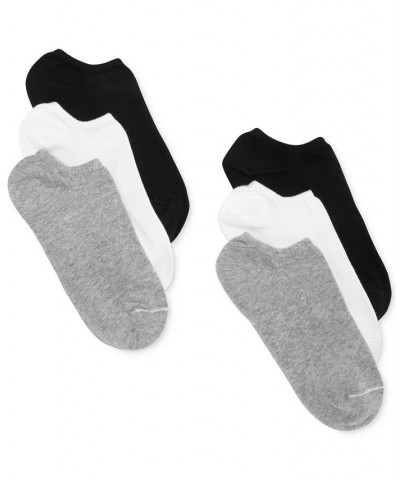 Women's 6 Pack Cotton No Show Socks Multi $16.24 Socks