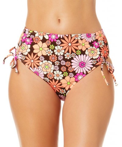 Juniors' Morning Grace Floral-Print Underwire Bralette Bikini Top & Bottoms Multi $18.19 Swimsuits