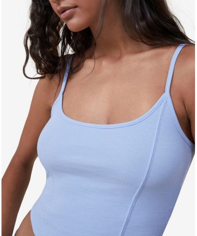 Women's Alexia Corset Cami Blue Chalk $18.54 Tops