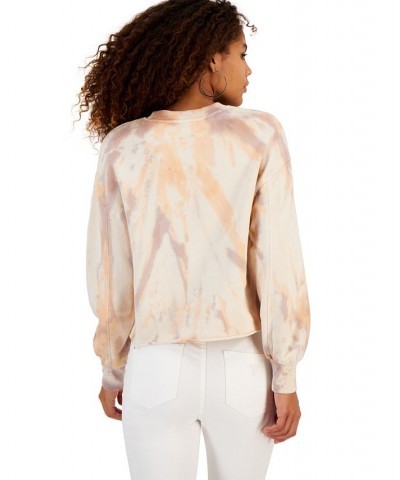 Women's Beatriz Cotton Tie-Dye Sweatshirt Tie Dye Powder Rose $48.51 Sweatshirts