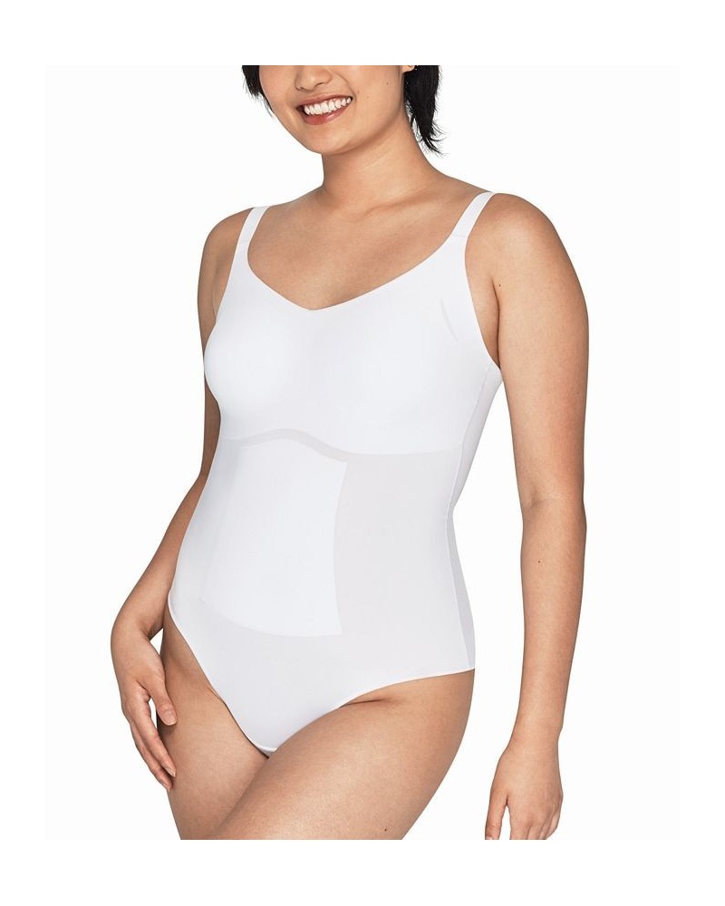 Firm Control Thong Bodysuit DMS083 White $31.68 Shapewear