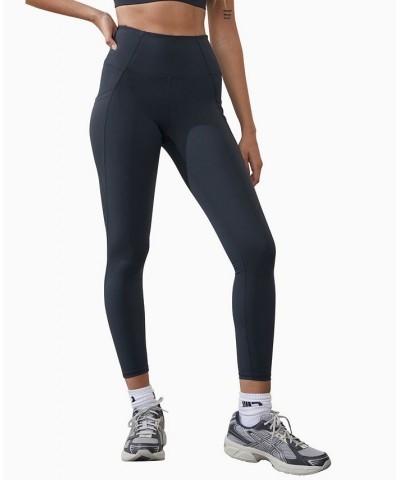 Women's Ultimate Booty Shaper 7/8 Tight Pants Element Blue $32.90 Pants