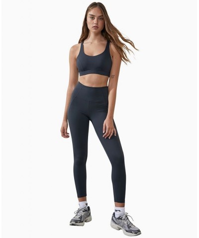 Women's Ultimate Booty Shaper 7/8 Tight Pants Element Blue $32.90 Pants