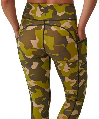 Women's Rover Ankle-Length Leggings Lapland Camo- Woodbine $18.61 Pants