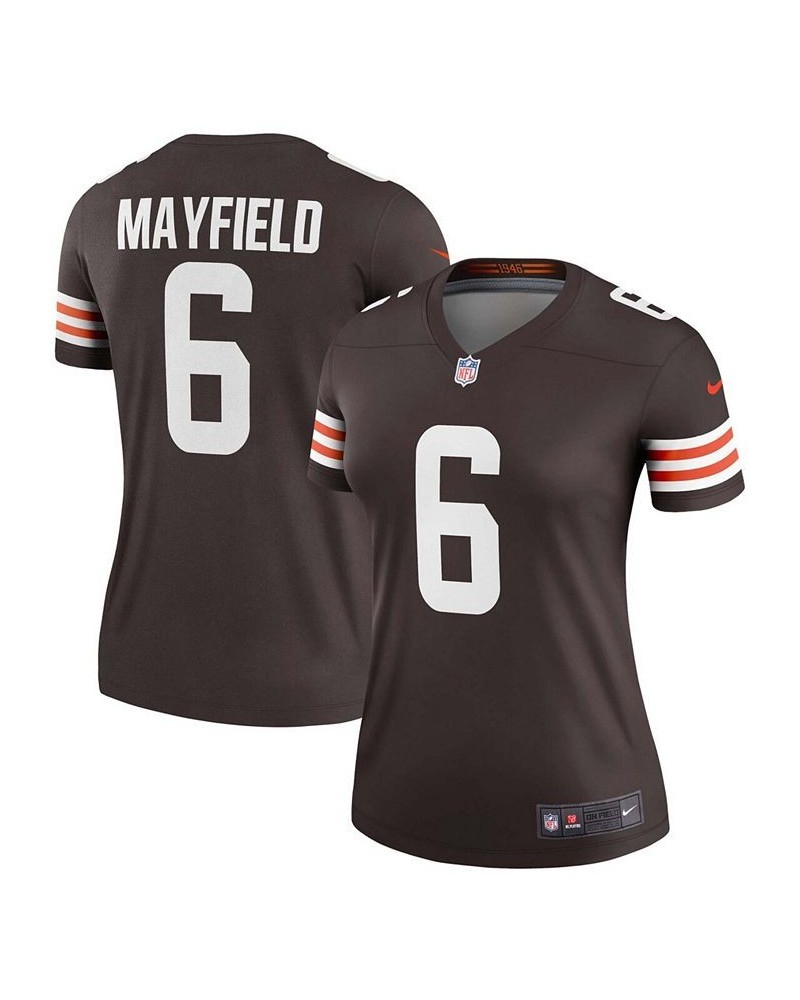 Women's Baker Mayfield Brown Cleveland Browns Legend Player Jersey Brown $42.90 Jersey