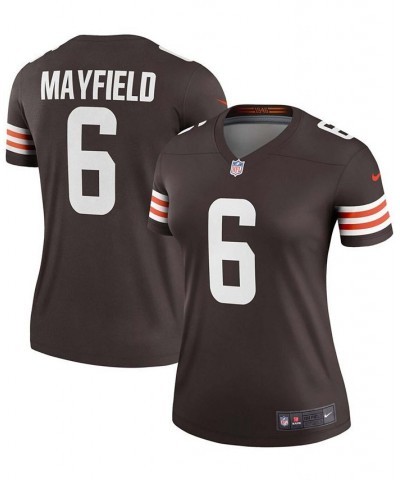 Women's Baker Mayfield Brown Cleveland Browns Legend Player Jersey Brown $42.90 Jersey