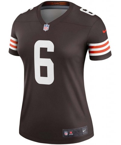 Women's Baker Mayfield Brown Cleveland Browns Legend Player Jersey Brown $42.90 Jersey