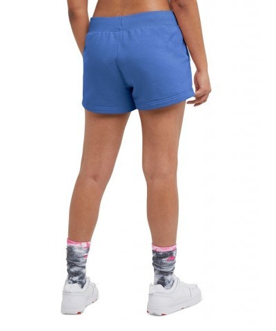 Women's Powerblend Pull-On Drawstring Shorts Blue $18.49 Shorts