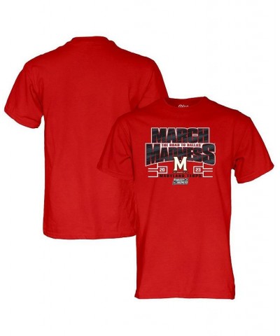 Red Maryland Terrapins 2023 NCAA Women's Basketball Tournament March Madness T-shirt Red $23.19 Tops