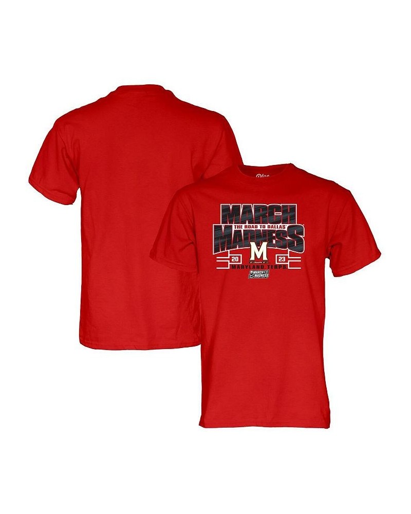 Red Maryland Terrapins 2023 NCAA Women's Basketball Tournament March Madness T-shirt Red $23.19 Tops