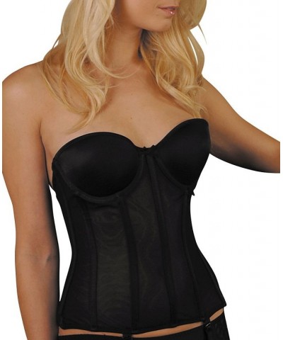 Women's Strapless Bustier Black $42.00 Bras