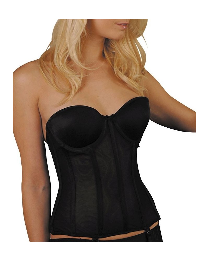 Women's Strapless Bustier Black $42.00 Bras