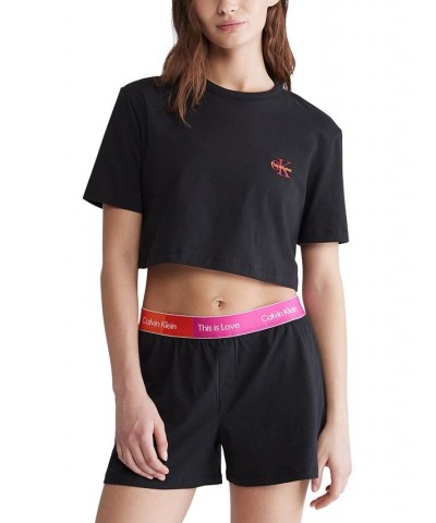 Women's Pride This Is Love Cotton Tee QS6969 Black $17.36 Tops