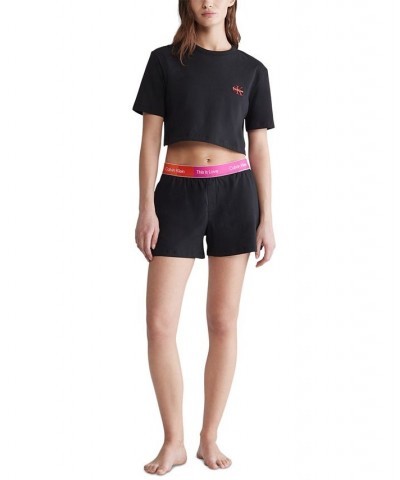 Women's Pride This Is Love Cotton Tee QS6969 Black $17.36 Tops