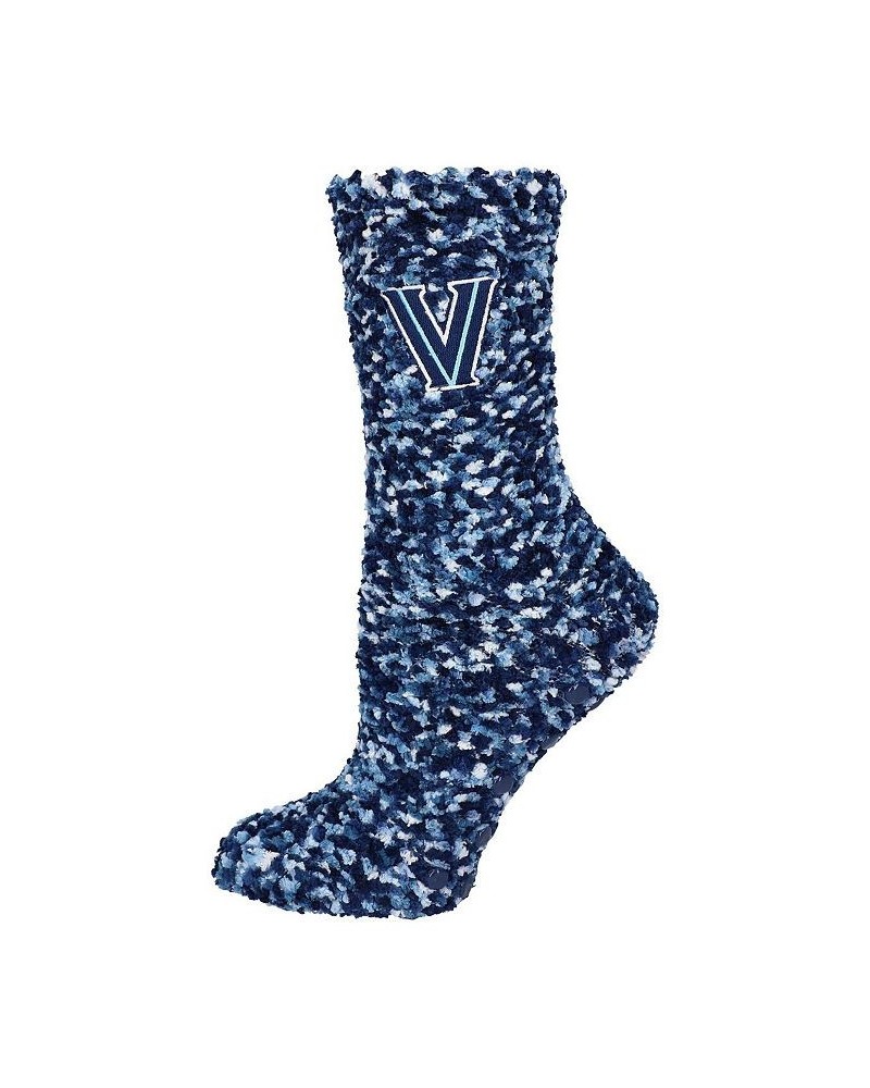 Women's Villanova Wildcats Marled Fuzzy Socks Navy $12.00 Socks