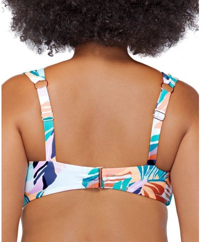 Plus Size Korakia Jamaica Bra Bikini Top & Matching Bottoms Teal $27.06 Swimsuits