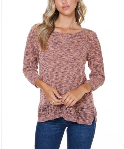 Women's Space Dye Sweater Orange $27.88 Sweaters