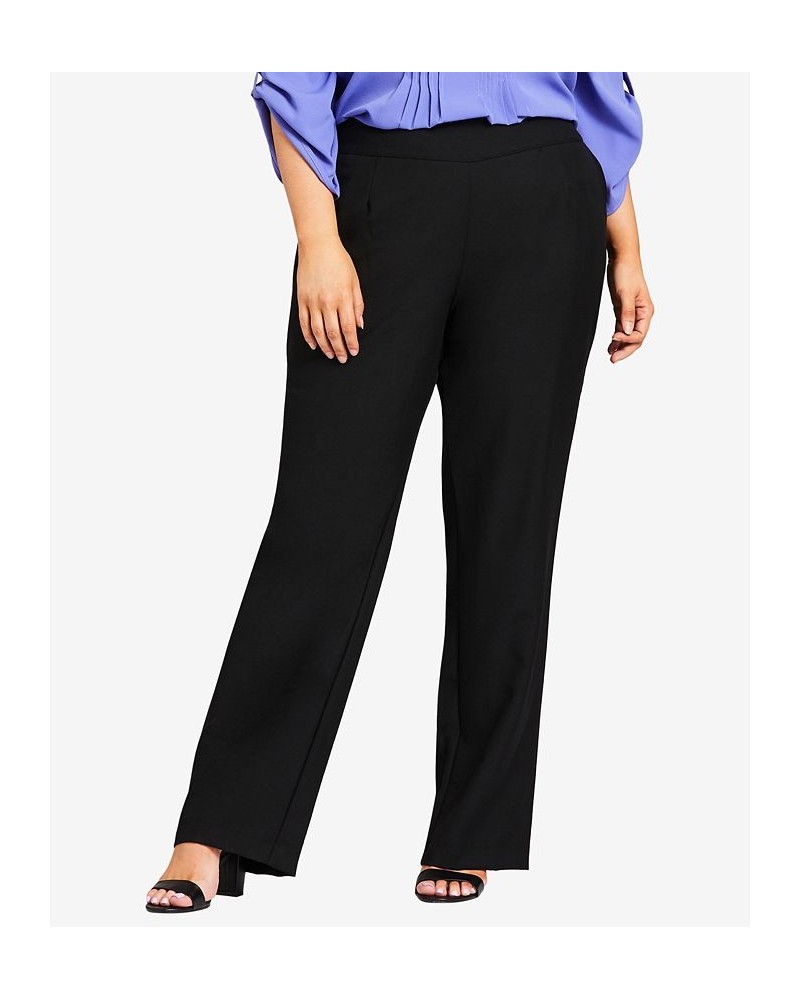 Plus Size Cool Hand Tall Fit Pants Black $35.19 Pants