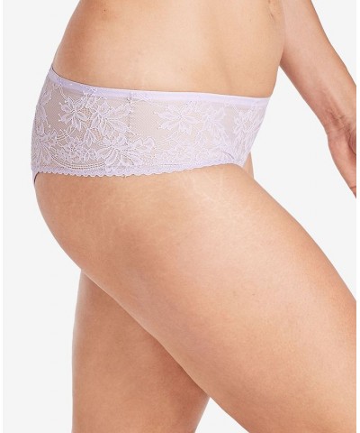 Comfy Glam Lace Desire Hipster DFH597 Purple $8.91 Panty