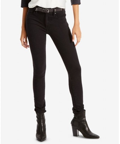 Women's 721 High-Rise Skinny Jeans in Long Length Black $33.60 Jeans